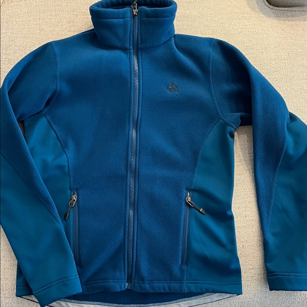 Nike ACG Teal Fleece Pullover with Logo Tag